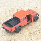 1:36 2020 Jeep Gladiator Alloy orange Car Model Simulation Diecast Offroad Toy