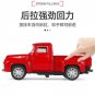 1:36 Ford SUV Vintage Classic pickup truck Red toy return force door opening