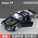 1:36 PONTIAC Firebird Classic Alloy Sports black Car Diecasts Simulation Toy