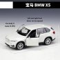 1:36 BMW X5 SUV white Car Pull Back Model High Simulator Diecast Alloy Toy Vehicle