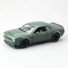 1:36 Dodge Challenger Muscle Sports green Car Alloy Model Diecasts Collection Toy