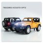 1:32 Jeeps Wrangler Rubicon yellow Car Alloy Diecasts Toy Offroad Simulation