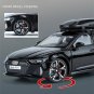 1:32 Audi RS6 Avant Station Wagon black Car Toy Model Diecast Sound and Light