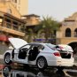 1:32 BMW 535i Alloy White Car Model Vehicles Diecasts Metal Simulation Toy