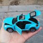1:32 Volkswagen Beetle GSR blue Car Model Pull Back Discast Acousto optic Toy