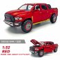 1:32 Dodge RAM TRX Red car Diecast Alloy model miniature Pickup OffRoad Toys