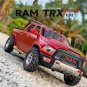 1:32 Dodge RAM TRX Red car Diecast Alloy model miniature Pickup OffRoad Toys