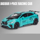 1:32 Jaguar I PACE Racing blue Car Alloy model Diecasts Vehicles Miniature Toy