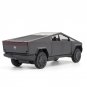 1:32 Tesla Cybertruck Pickup black Car Alloy Diecasts Model Sound And Light Toy