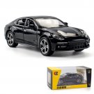 1:32 Porsche Panamera Diecasts Black Cars Miniature Alloy Simulation Vehicles Toy