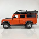 1:32 Scale 2012 Land Rover Defender 110 ORV Car orange Color Diecast Model