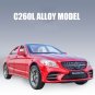 1:32 Metal Car C260 L red Car Diecasts Toy Vehicles Alloy Model Simulation
