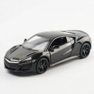 1:32 Scale For Honda Acura NSX Luxury black Car Sport Pull Back Sound Light Toy