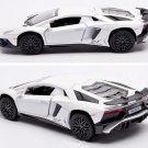 1:32 Lamborghini Aventador LP750 white Car Alloy Sound And Light Pull Back Toy