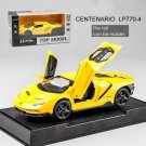 1:32 Lamborghinis LP770 Sports yellow Sports Car Diecast Sound Lifting Tail