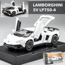 1:32 Lamborghinis LP750 Sports white Sports Car Diecast Sound Lifting Tail