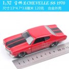 All 1:32 Chevelle SS red Car Diecast Metal Alloy Model Toy Gift Collection