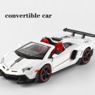 New 1:32 Lamborghinis LP 700 Aventador Sports white converible Car Alloy Diecast