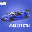 1:32 Diecast Model Alloy Miniature Mercedes Benz C63 DTM Race Car Blue Toys