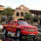 1:32 Chevrolet Silverado Pickup red Car Model Diecast Simulation Toy Sound Light