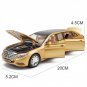 1:32 Alloy Car Model S650 gold Car Long Diecast Toy With Sound Light Kids Toy