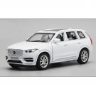 1:32 Metal white Car Model VOlVQ XC90 Toys With Music 6 Openable Door Pull Back