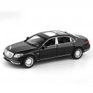 1:32 BENS Maybach S650 Luxury Alloy black Car DieCast Sound And Light Toy