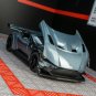 1:32 Aston Martin Vulcan Sport grey Car Simulation Model Diecast Toy Sound Light
