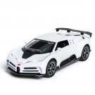 1:32 Bugatti centodieci 110th white car model diecast edition anniversary toys