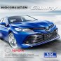 1:34 blue Car Model for Toyota CAMRY Alloy Diecast Miniature Diecast Suit Toy