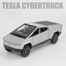 1:32 New Tesla Cybertruck silver Car Model Pickup Truck Diecasts Vehicles Toy
