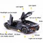 1:32 Lamborghinis LP770 740 Matte black Car Alloy Sports Diecast Sound Racing