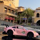 1:32 Porsche 911 RSR Sports TRACK pink Car Diecasts Toy Vehicles Simulation 1:32 Porsche 911 RSR Sports TRACK pink Car Diecasts Toy Vehicles Simulation