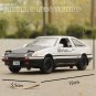 1:32 Alloy Metal Diecast Model Inital Toy White black Car RX7 Pull Back Light