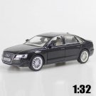 1:32 Alloy black Car Model Miniature 2013 Audi A8 Classic Metal Vehicle Toy