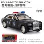 1:32 Rolls Royce Phantom black Car Model Alloy Return Force Toy Diecast