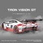 1:32 Audi E tron Concept Sports Racing White Car Toy DieCast With Sound Light