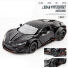 1:32 Lykan FENYR SUPERSPORT W Motors Sports black Car Alloy  Model Diecasts Toy