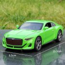 1/32 Diecast New Mulliner Luxury green Car Alloy Model Simulation Sound Light Toy