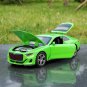 1/32 Diecast New Mulliner Luxury green Car Alloy Model Simulation Sound Light Toy