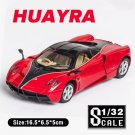 1:32 Pagani Zonda Huayra red Car Alloy Diecast Toy Vehicle Model Sound and Light