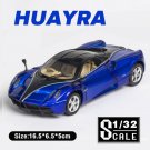 1:32 Pagani Zonda Huayra blue Car Alloy Diecast Toy Vehicle Model Sound and Light