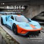 1:32 Ford GT Race blue Car Toy Alloy Model Diecasts Vehicles With Light Sound