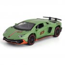1:32 Lamborghinis LP780 SVJ Diecasts Green Car Toy Vehicles Alloy Sound Light