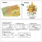 3D Puzzle Metal Garuda Coronet Model Building Kits DIY Jigsaw Toy For Adults
