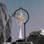 3D Metal Puzzle Mountain Tassels Pendant and Shelf Jigsaw DIY Model Kits Toys
