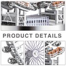 3D Metal Puzzle London Eye DIY Jigsaw Model Building Kits Toy Home Decoration