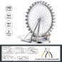 3D Metal Puzzle London Eye DIY Jigsaw Model Building Kits Toy Home Decoration