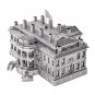3D Puzzle Metal The White House Silver Model Building Kits Jigsaw for Teens DIY