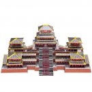 Puzzles 3D Metal Epang Palace Building Kits DIY Kits Toys Chinese Architecture